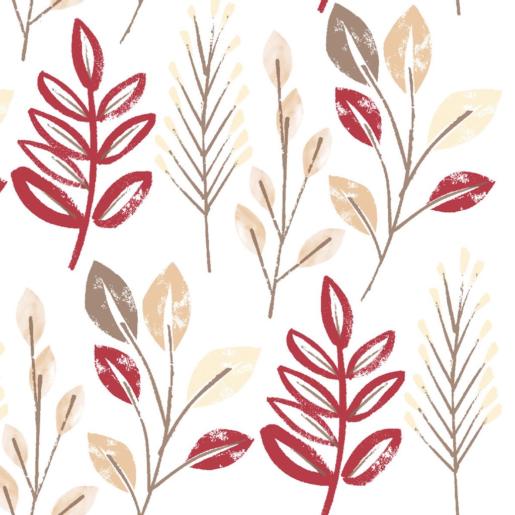 Linclass Serviette Cedrik bordeaux-braun 40 x 40 cm 1/4 Falz