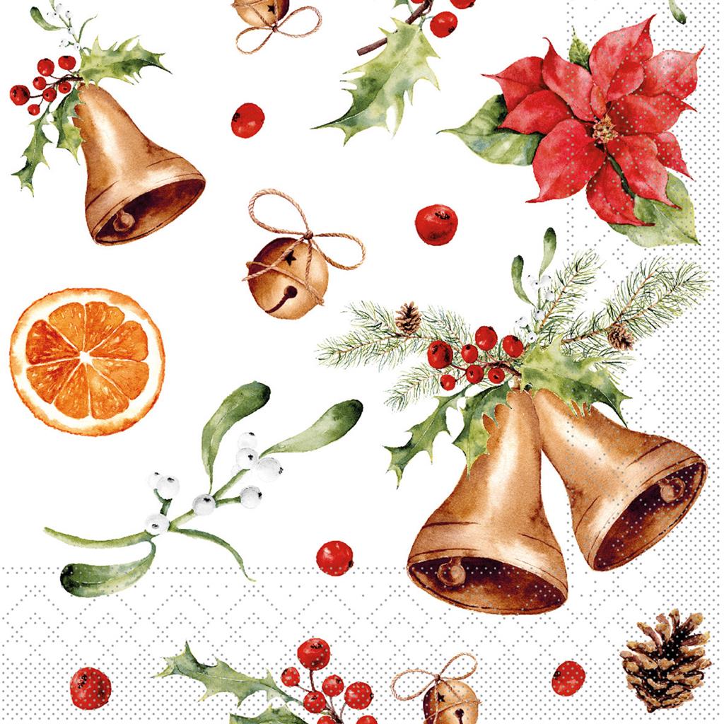 Tissue 3-lg Serviette  Marianne 40 x 40 cm 1/4 Falz