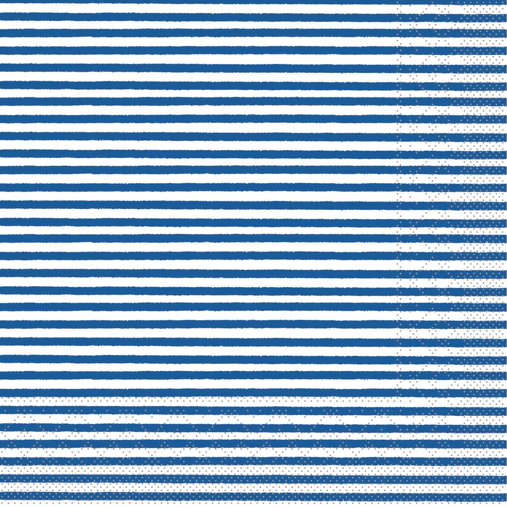 Tissue 3-lg Serviette Heiko blau 40 x 40 cm 1/4 Falz