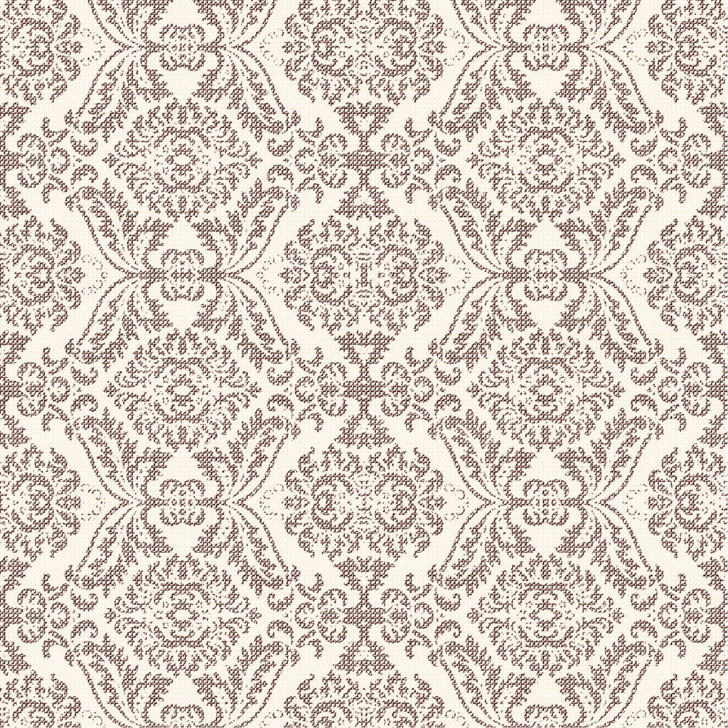 Linclass Serviette Kiyan braun 40 x 40 cm 1/4 Falz