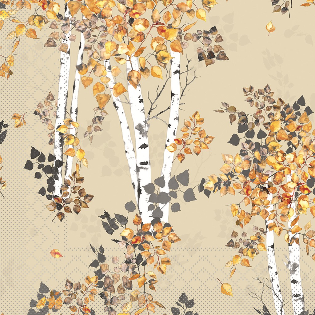 Tissue 3-lg. Serviette Mylo 33 x 33 cm 1/4 Falz