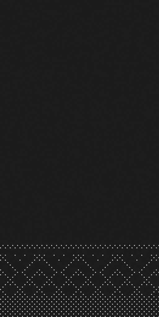 Tissue 3-lg Serviette Basic schwarz 33 x 33 cm 1/8 Falz