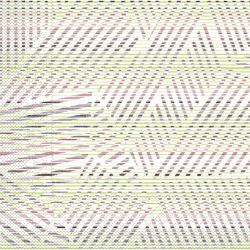 Tissue 3-lg Serviette Femke hellgrün-bee 40 x 40 cm 1/4 Falz