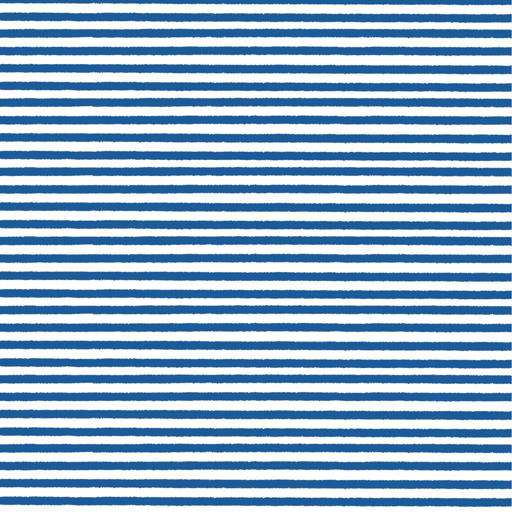 Linclass Serviette Heiko blau 40 x 40 cm 1/4 Falz