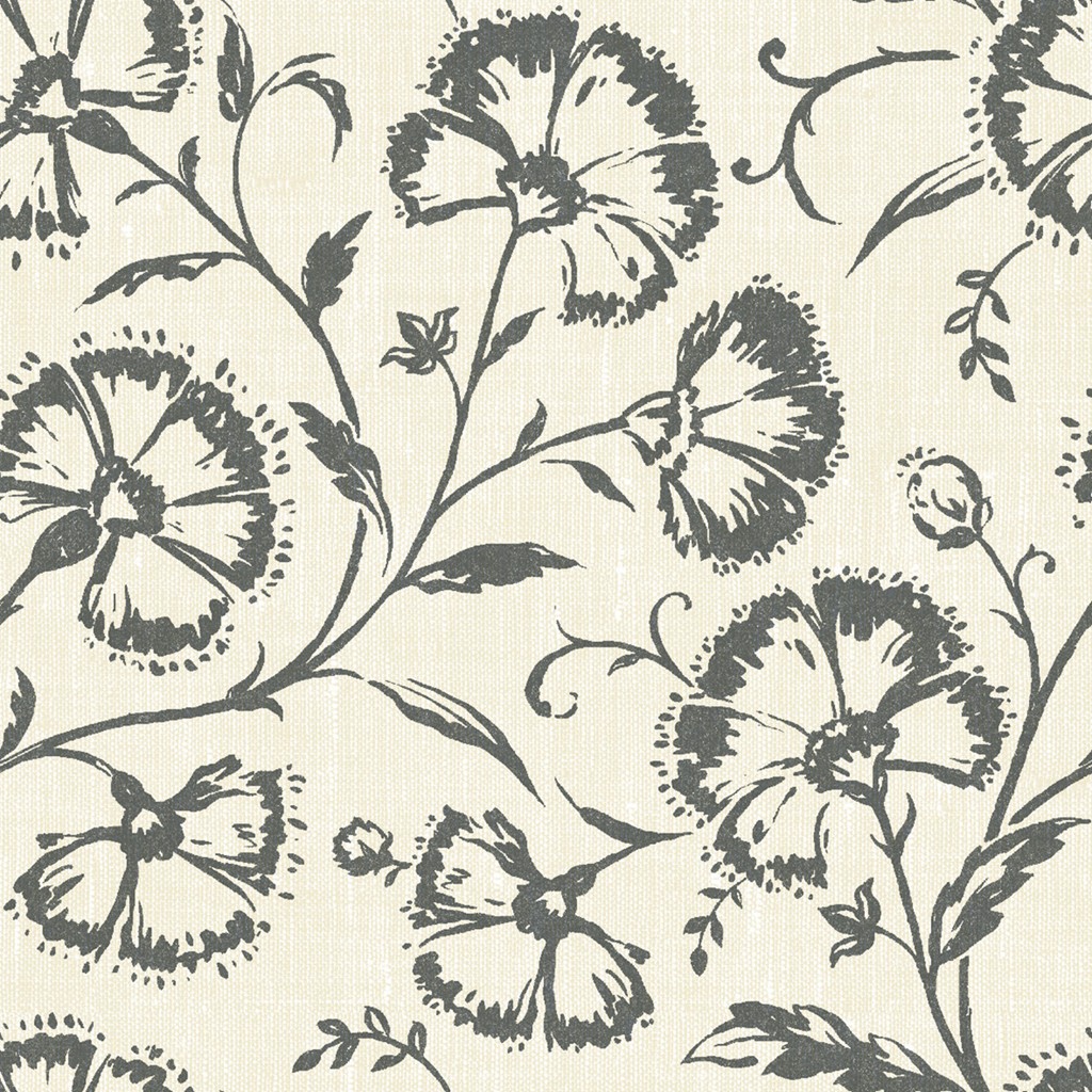 Linclass Serviette Ines pebble stone-ant 40 x 40 cm 1/4 Falz