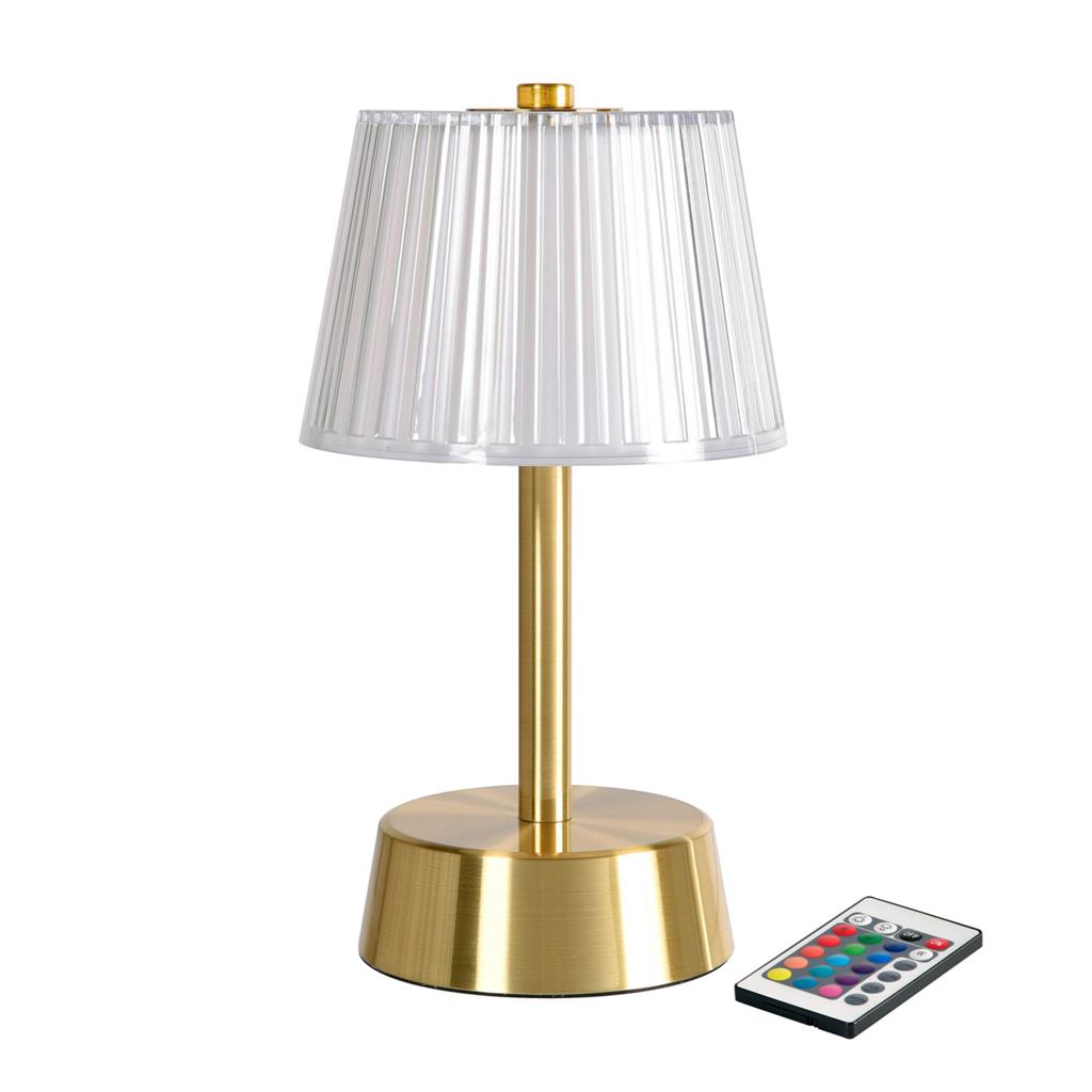 Duni Led Lampe Jay, brass Jay, 22 cm x Ø 12 cm, brass