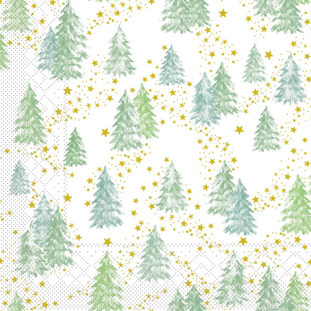 Tissue 3-lg Serviette  Tommy 33 x 33 cm 1/4 Falz