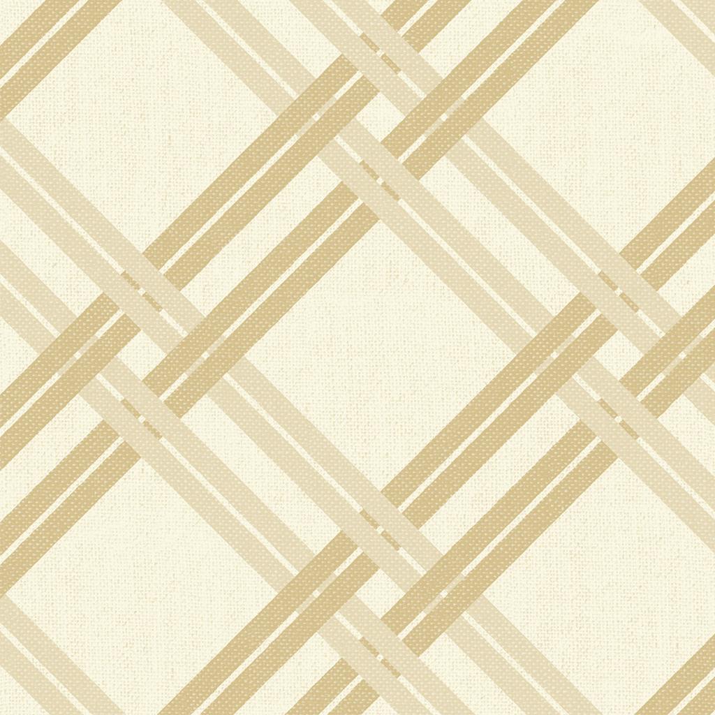 Linclass Serviette Fabio naturbraun 40 x 40 cm 1/4 Falz