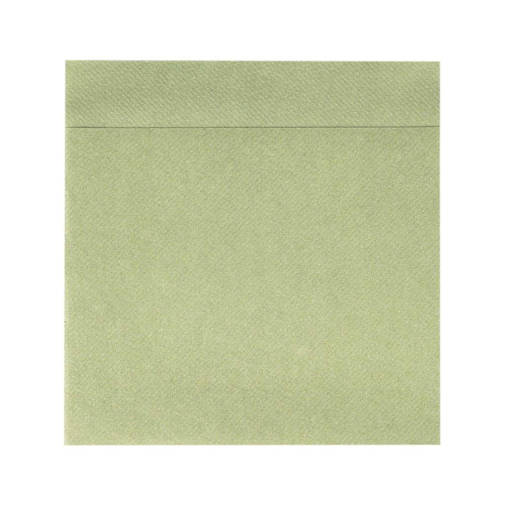 Linclass-Prof. Nap to go Basic oliv 33 x 33 cm 1/4 Falz