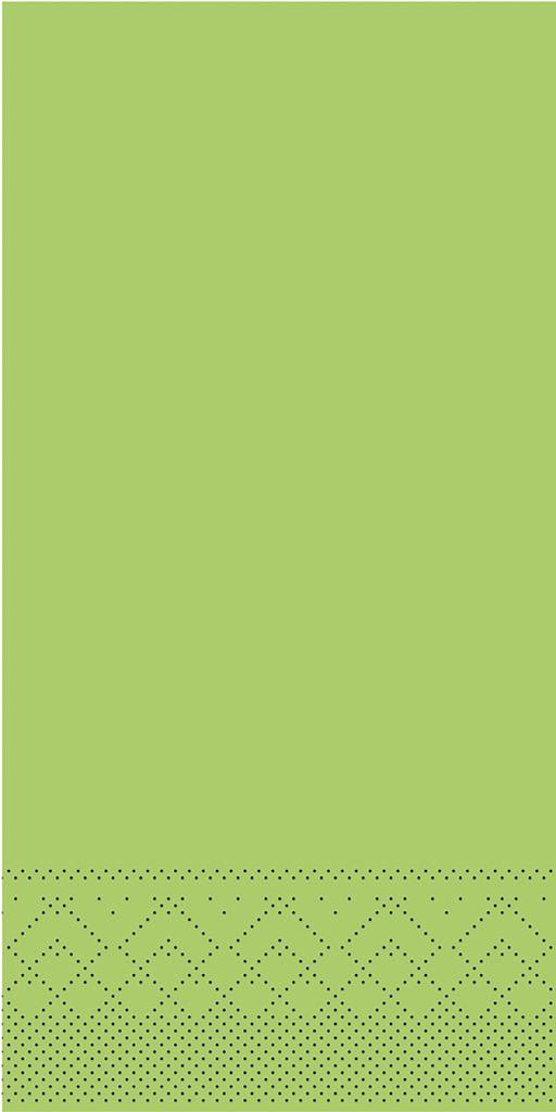 Tissue 3-lg Serviette Basic kiwi 40 x 40 cm 1/8 Falz