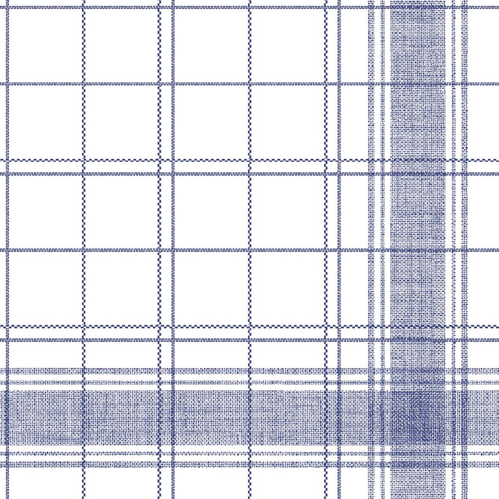 Linclass Serviette Nadeem blau 48 x 48 cm 1/4 Falz