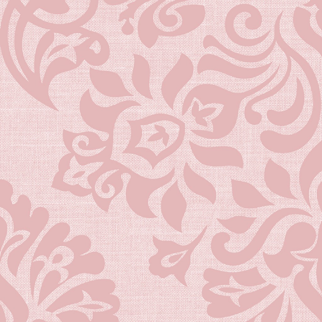 Linclass Serviette Rex rosé 40 x 40 cm 1/4 Falz