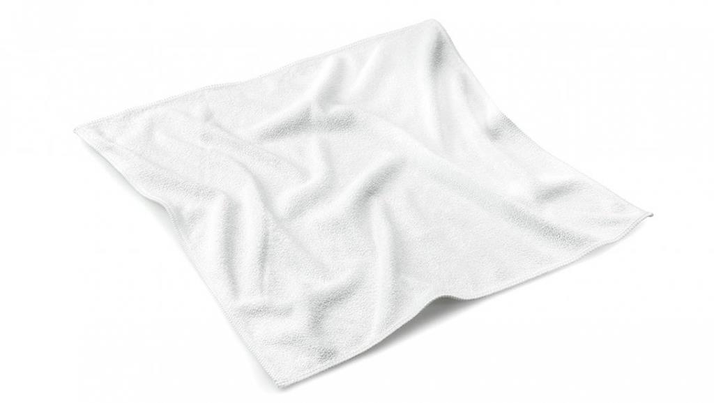 Microfasertuch "Stretch Light" weiss 40x40cm - MEGA Clean Professional