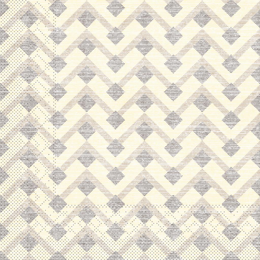 Tissue 3-lg Serviette Oskar braun 33 x 33 cm 1/4 Falz