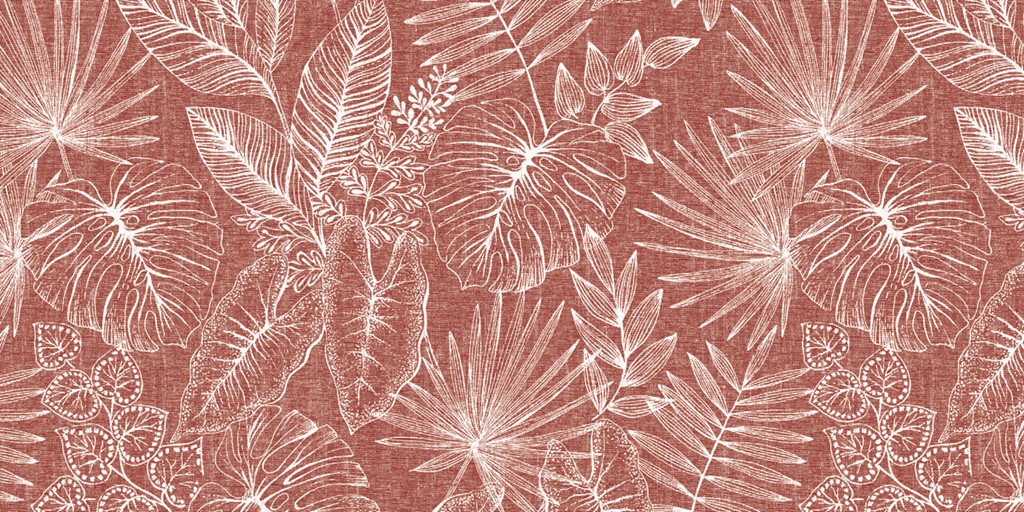 Linclass Tischläufer Kona bordeaux 40 cm x 24 m