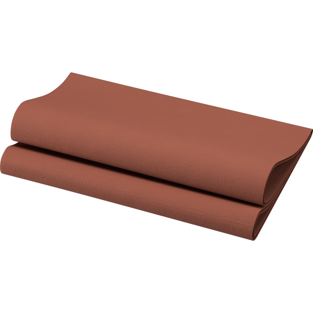 Bio Dunisoft Servietten 1/4 Falz chestnut, 40x40cm