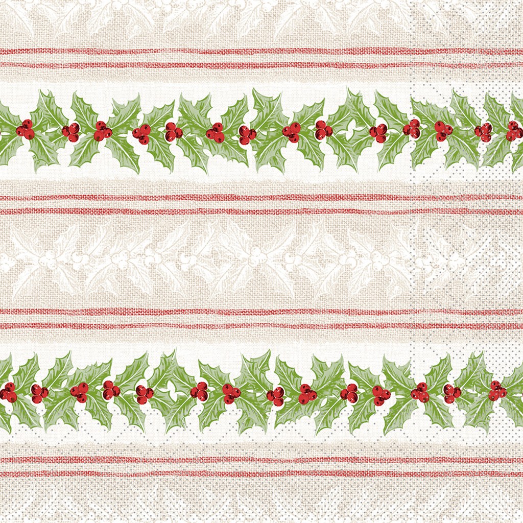 Tissue 3-lagig Serviette Magda 33 x 33 cm 1/4 Falz