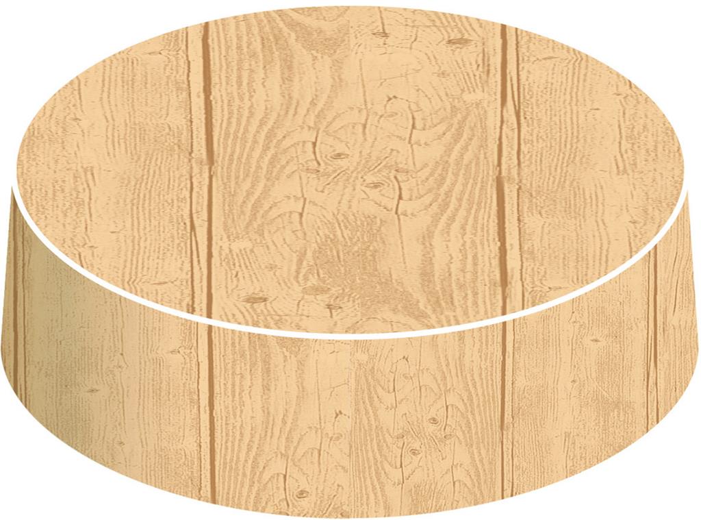 Karton Caps Holz, braun 74mm 1x200