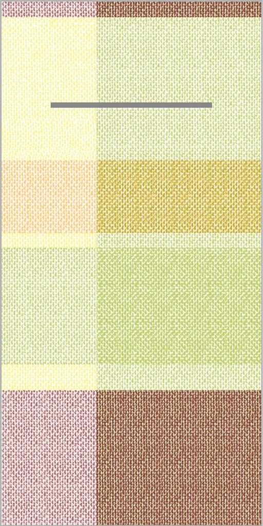 Linclass Pocket-Nap. Marc orange-rot 40 x 40 cm 1/8 Falz