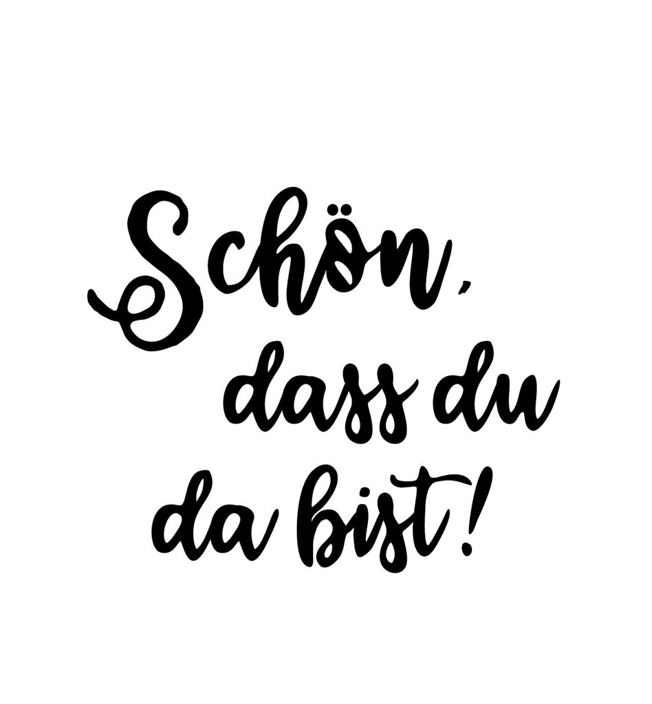 Filzpappe Bierdeckel Schön, dass… 107 mm, weiß, 10x100