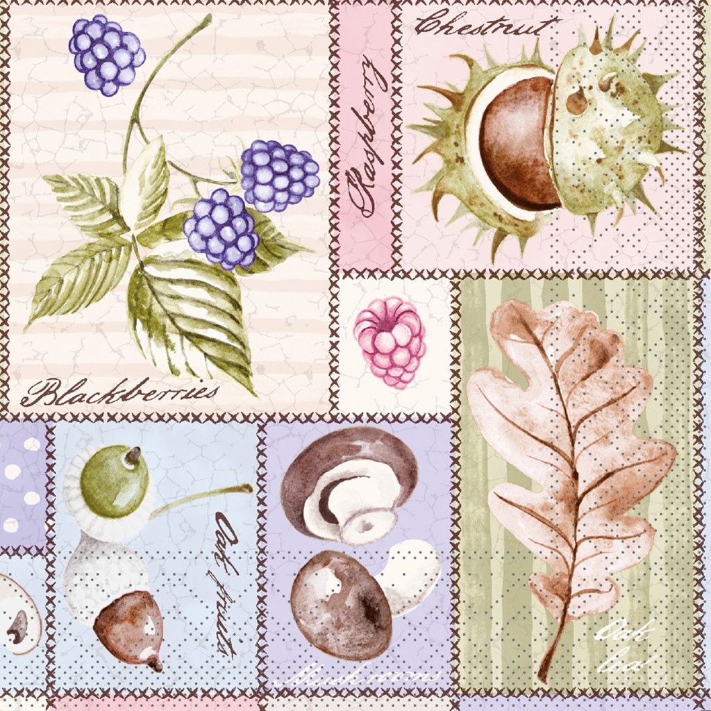 Tissue 3-lg. Serviette Jerry 33 x 33 cm 1/4 Falz