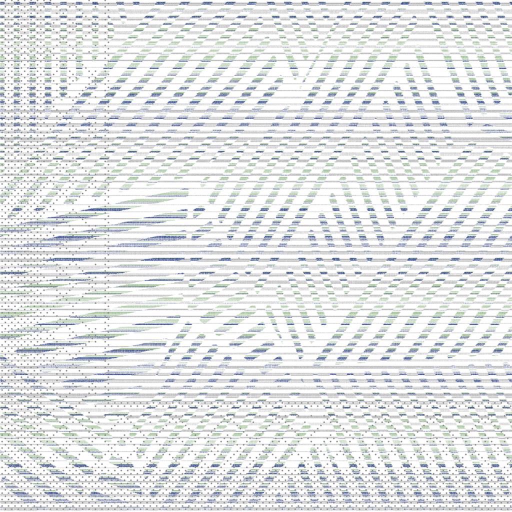 Tissue 3-lg Serviette Femke grau-blau-eu 40 x 40 cm 1/4 Falz