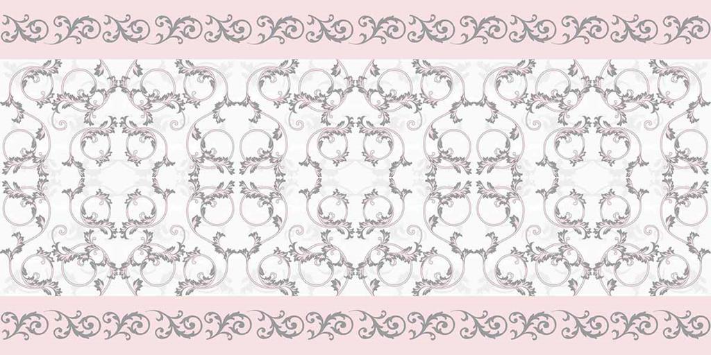 Linclass Tischläufer Michel grau 40 cm x 24 m