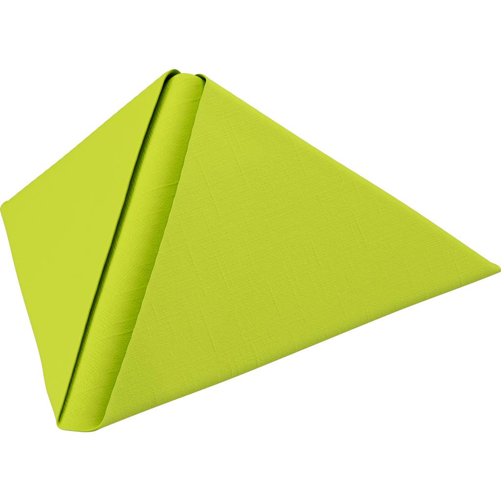 Dunilin Servietten 1/4 Falz kiwi, 40x40cm