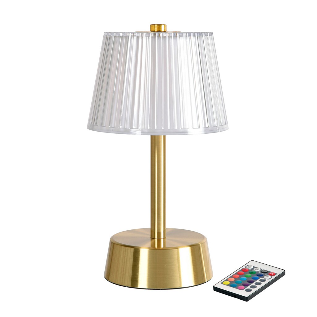 Duni Led Lampe Jay, brass Jay, 22 cm x Ø 12 cm, brass