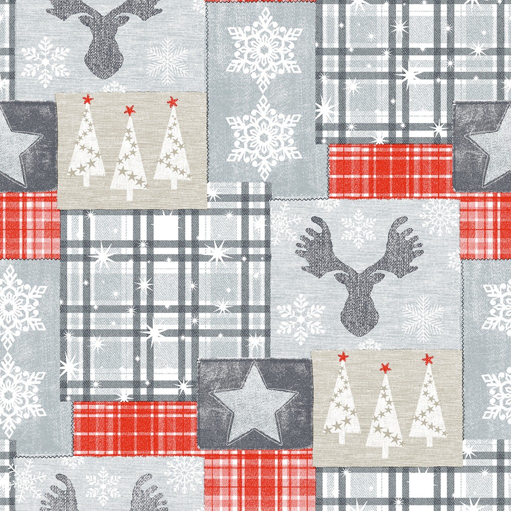 Linclass Serviette  Pedro 40 x 40 cm 1/4 Falz