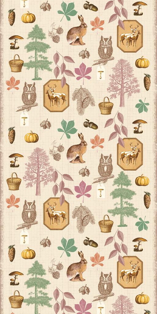 Linclass Tischläufer Aram 40 cm x 24 m