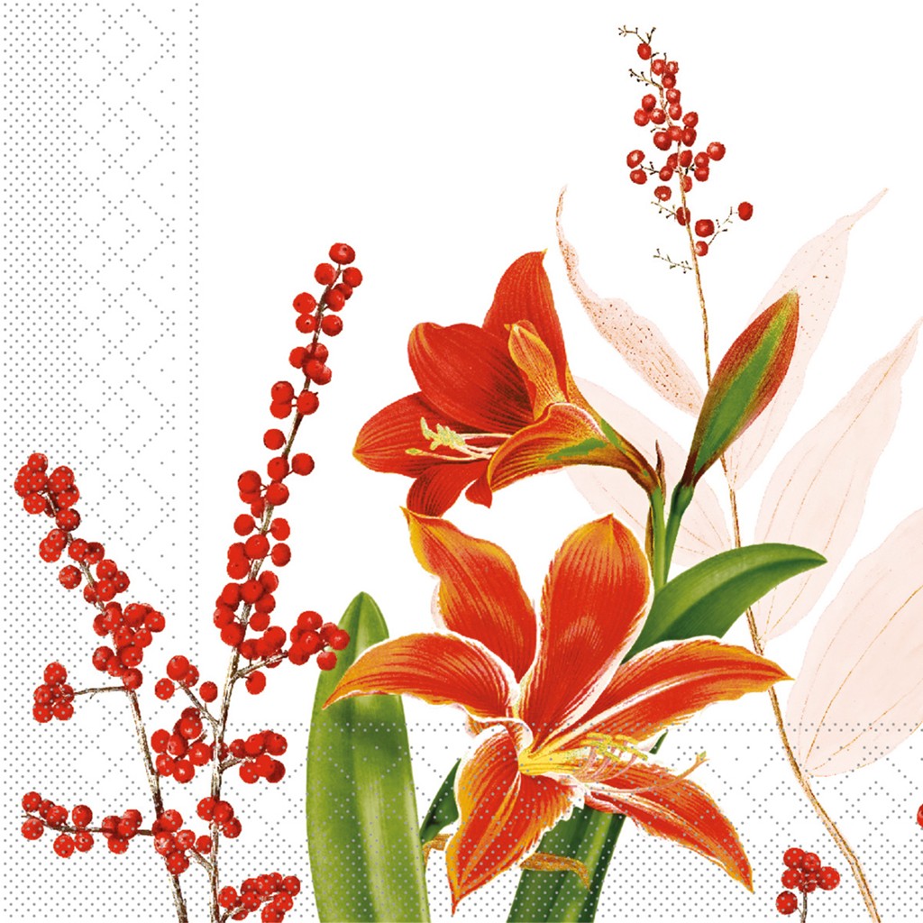 Tissue 3-lagig Serviette Felina 40 x 40 cm 1/4 Falz