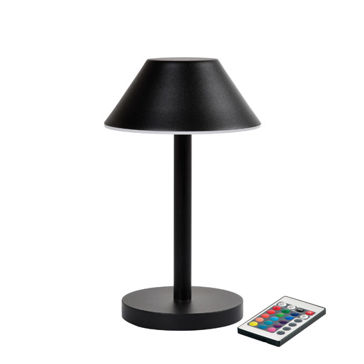 Duni Led Lampe Zelda Midi, graphite Zelda Midi, 21,5 cm x Ø 12 cm, graphite