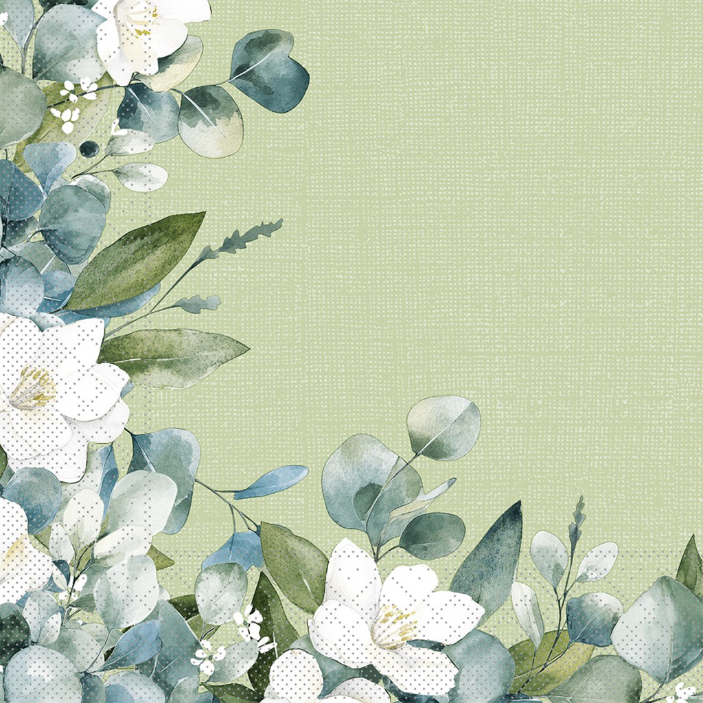 Tissue Serviette Maxime 40 x 40 cm 1/4 Falz 3-lg.