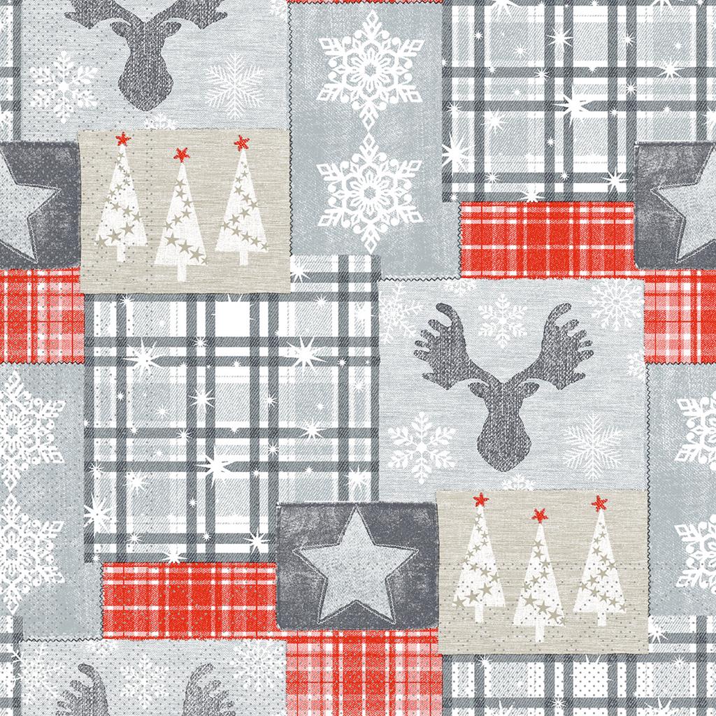 Tissue 3-lg Serviette  Pedro 40 x 40 cm 1/4 Falz