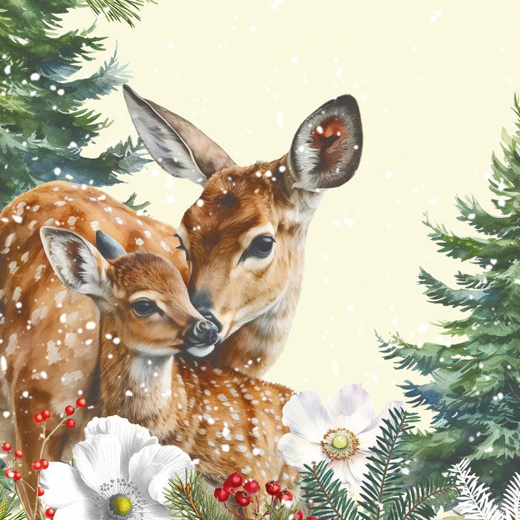 Linclass Serviette  Kemi 40 x 40 cm 1/4 Falz