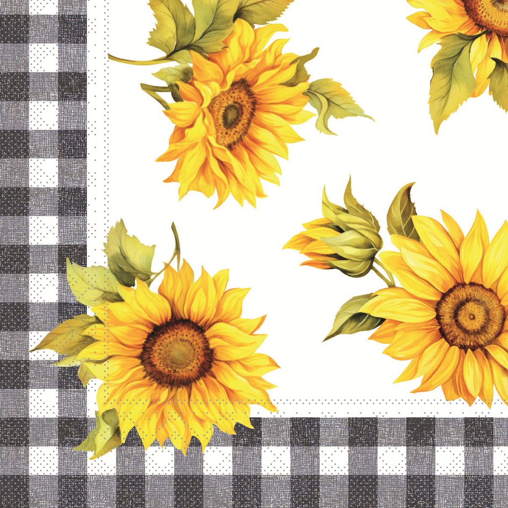Tissue 3-lg. Serviette Himari 33 x 33 cm 1/4 Falz