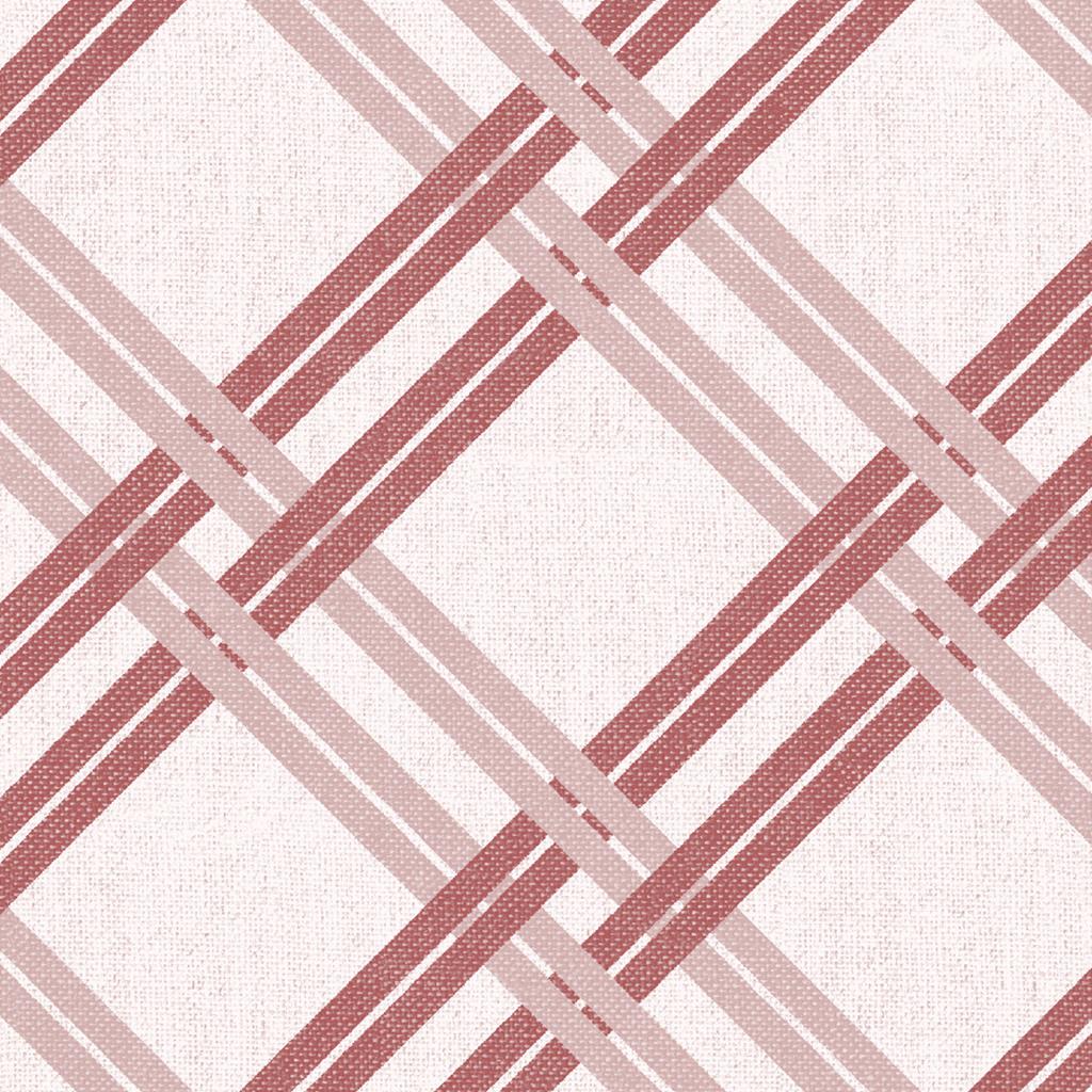 Linclass Serviette Fabio bordeaux 40 x 40 cm 1/4 Falz