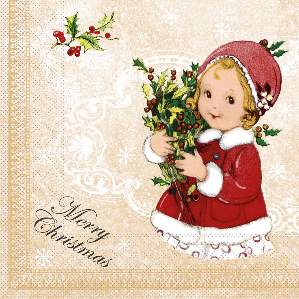 Tissue 3-lg Serviette  Wiebke 40 x 40 cm 1/4 Falz