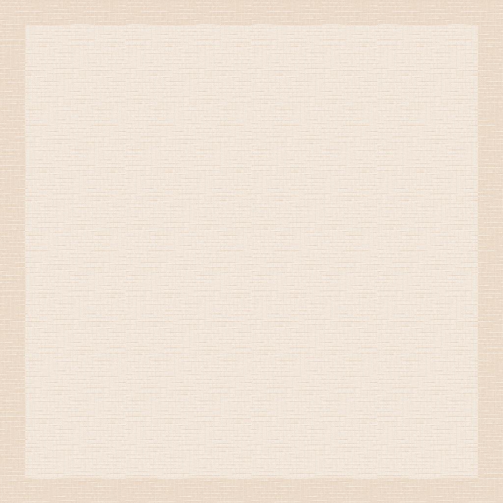 Linclass Tischdecke Stockholm hellbraun 80 x 80 cm 1/8-Falz