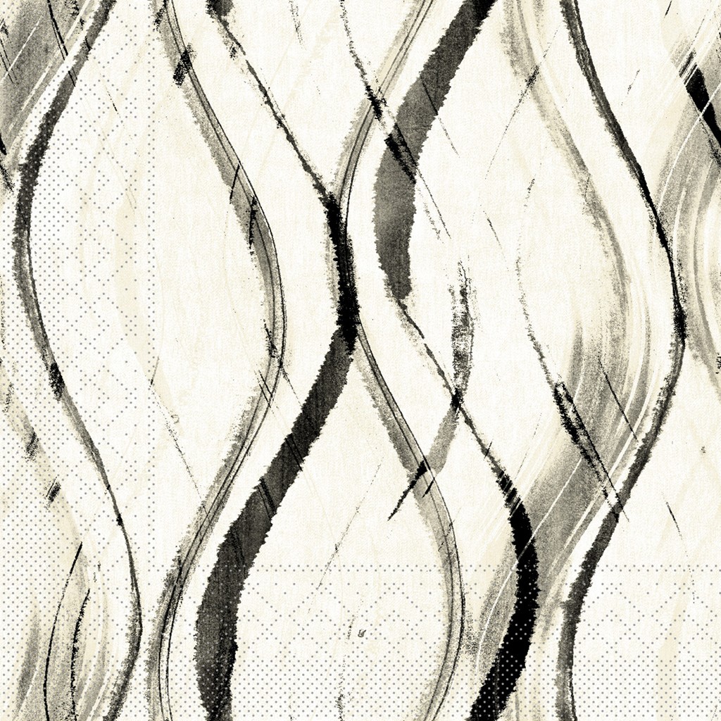 Tissue Serviette Albi pebble stone-schwa 40 x 40 cm 1/4 Falz 3-lg.