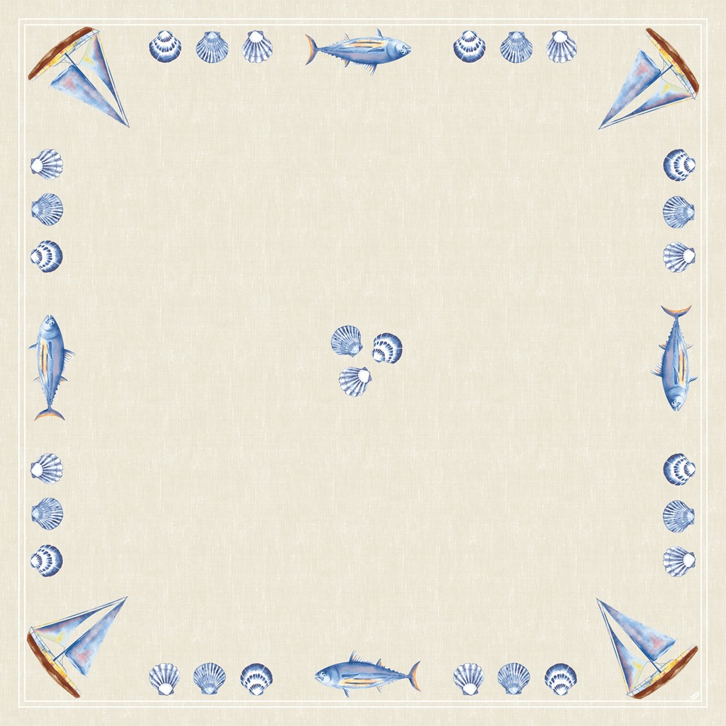 Mitteldecken Dunicel Tide, 84 x 84cm,  5x20 Stück/Karton