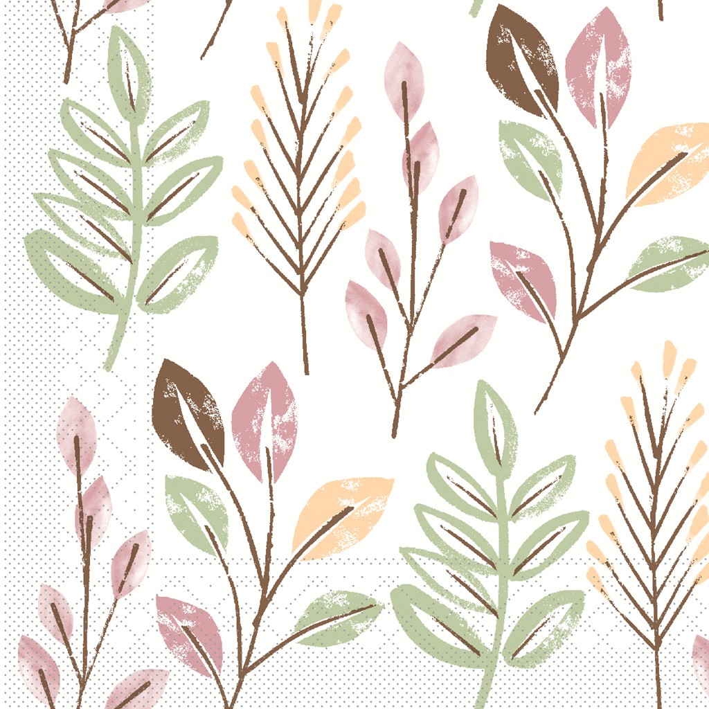Tissue 3-lg. Serviette Cedrik 33 x 33 cm 1/4 Falz