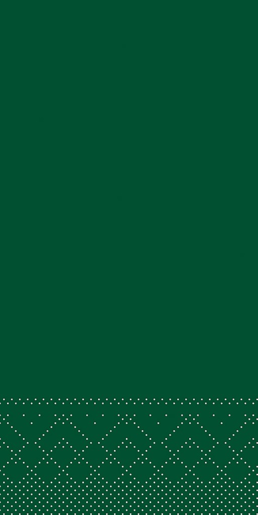 Tissue Serviette Basic grün 40 x 40 cm 1/8 Falz 3-lg.