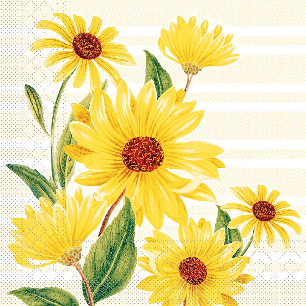 Tissue 3-lg. Serviette Marlene 40 x 40 cm 1/4 Falz