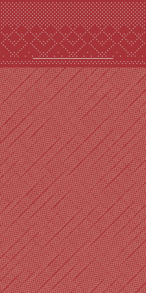 Deluxe Pocket-Nap. Basic bordeaux 40 x 40 cm 1/8 Falz