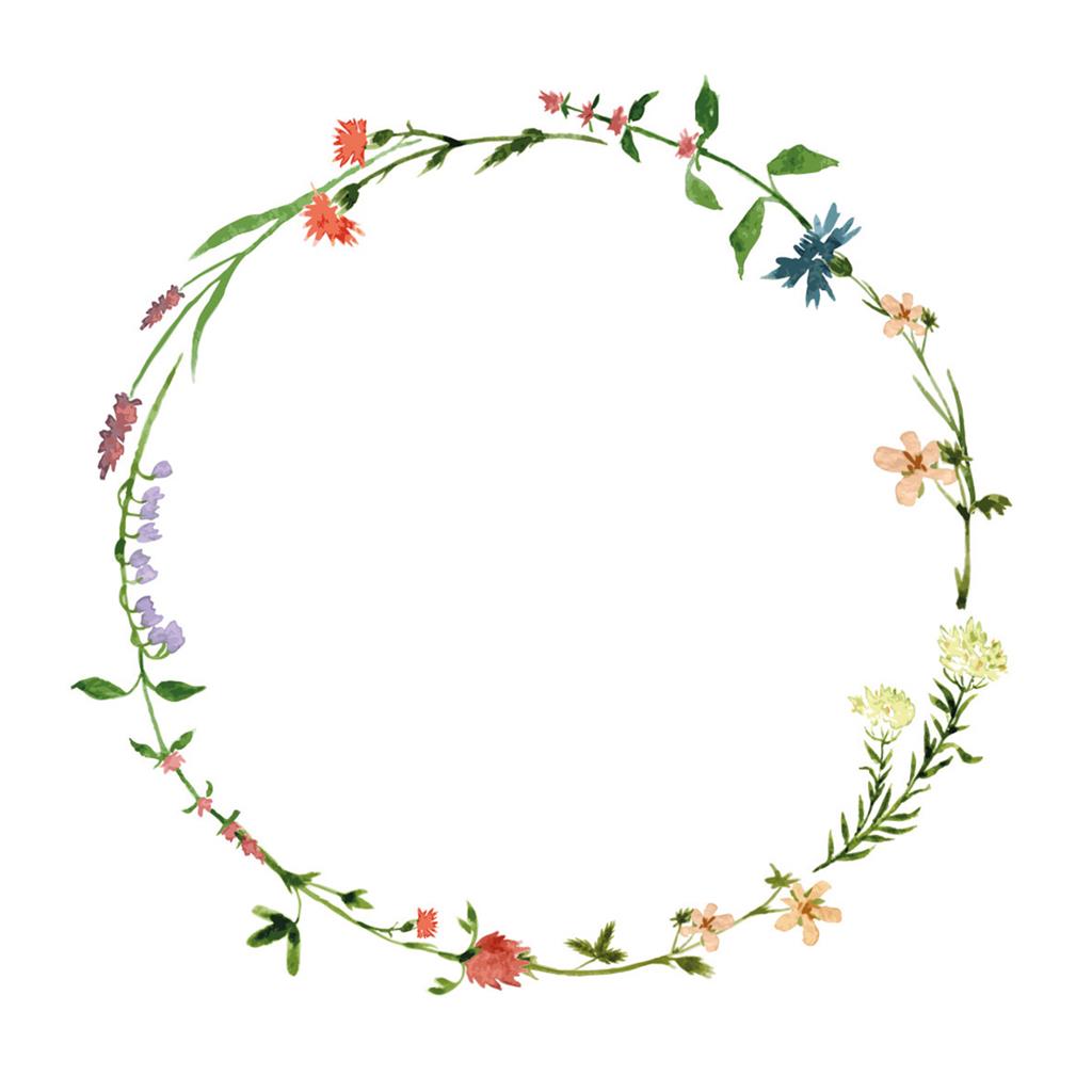 Linclass Serviette Kalina 40 x 40 cm 1/4 Falz