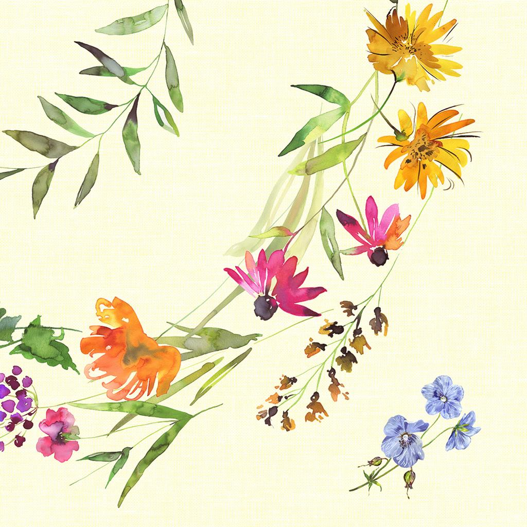 Linclass-Premium Serviette  Molly 40 x 40 cm 1/4 Falz