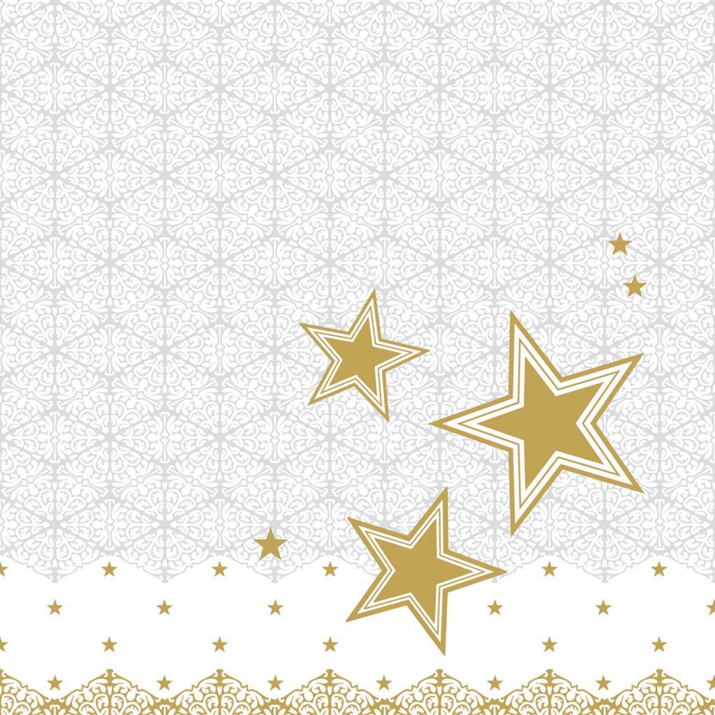 Linclass Serviette  Vivien 40 x 40 cm 1/4 Falz