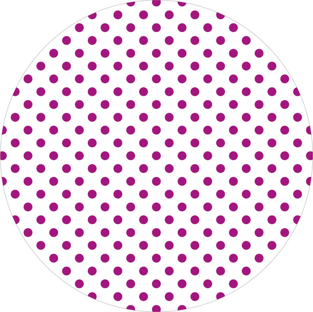 Tissue + PE Deckchen Antonia-Punkte  bee 90 mm